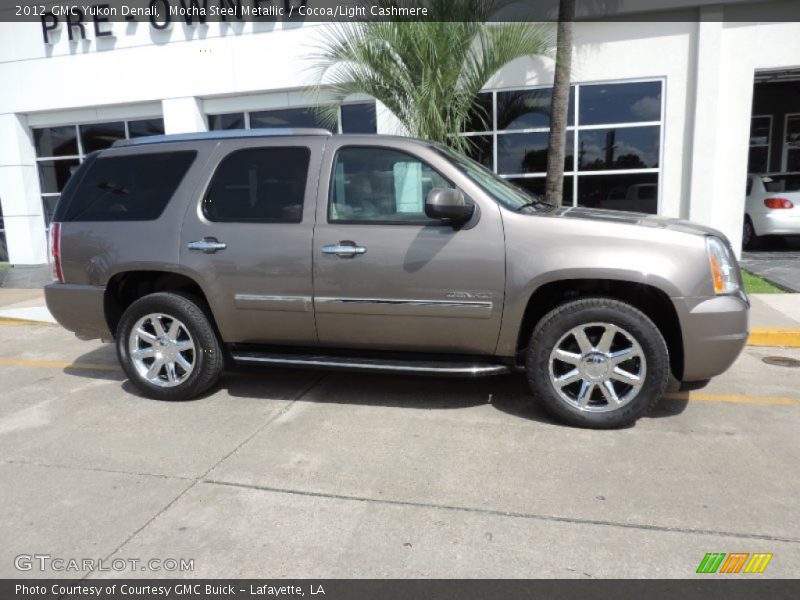 Mocha Steel Metallic / Cocoa/Light Cashmere 2012 GMC Yukon Denali