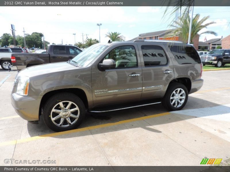 Mocha Steel Metallic / Cocoa/Light Cashmere 2012 GMC Yukon Denali