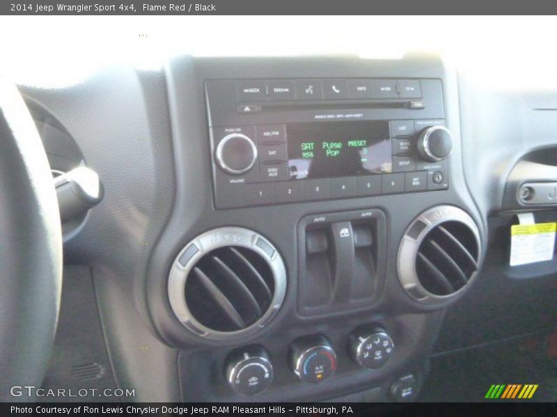 Flame Red / Black 2014 Jeep Wrangler Sport 4x4