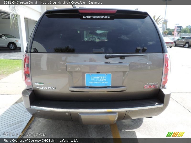 Mocha Steel Metallic / Cocoa/Light Cashmere 2012 GMC Yukon Denali