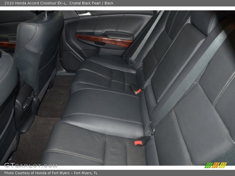 Crystal Black Pearl / Black 2010 Honda Accord Crosstour EX-L