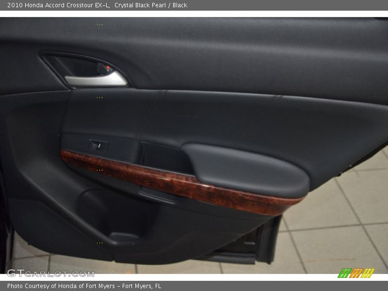 Crystal Black Pearl / Black 2010 Honda Accord Crosstour EX-L