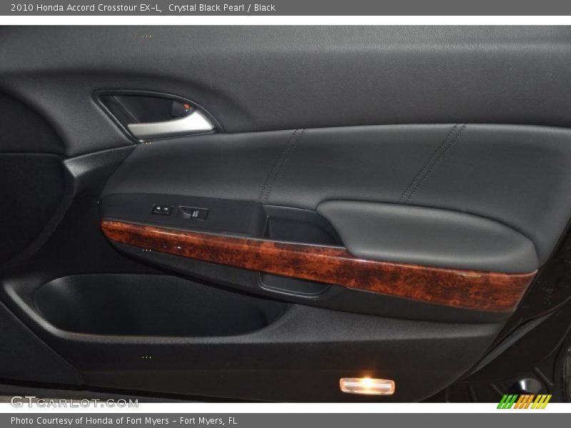 Crystal Black Pearl / Black 2010 Honda Accord Crosstour EX-L