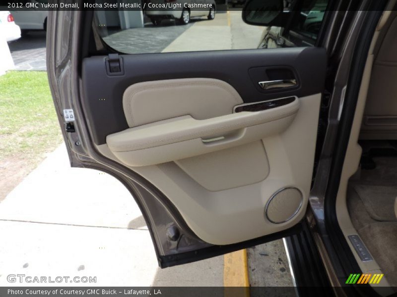 Mocha Steel Metallic / Cocoa/Light Cashmere 2012 GMC Yukon Denali