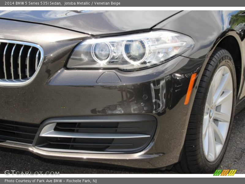 Jotoba Metallic / Venetian Beige 2014 BMW 5 Series 535i Sedan