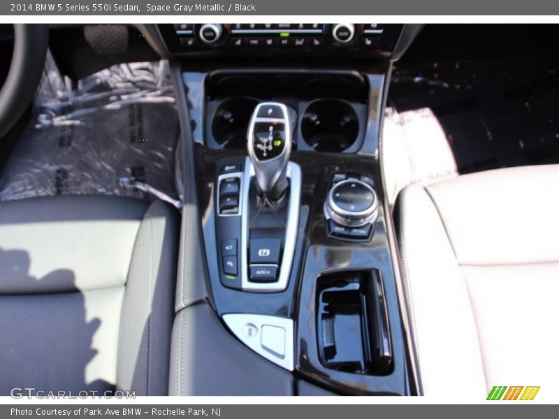 Space Gray Metallic / Black 2014 BMW 5 Series 550i Sedan