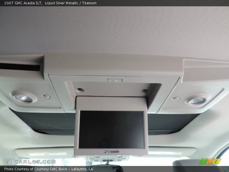 Liquid Silver Metallic / Titanium 2007 GMC Acadia SLT