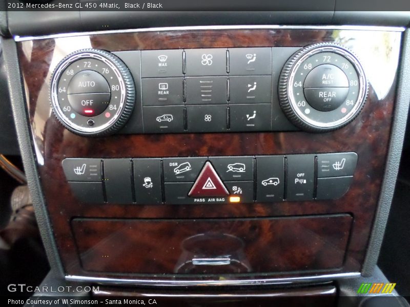 Black / Black 2012 Mercedes-Benz GL 450 4Matic