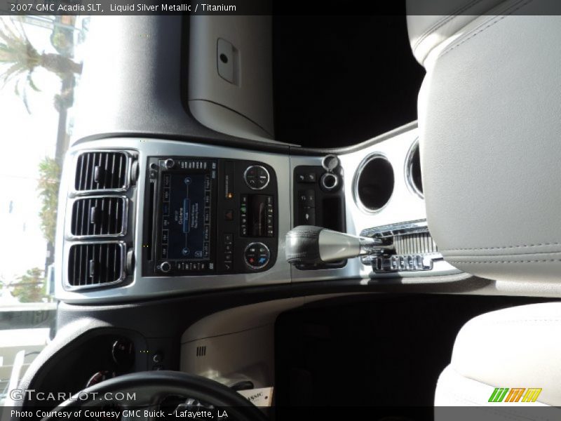 Liquid Silver Metallic / Titanium 2007 GMC Acadia SLT