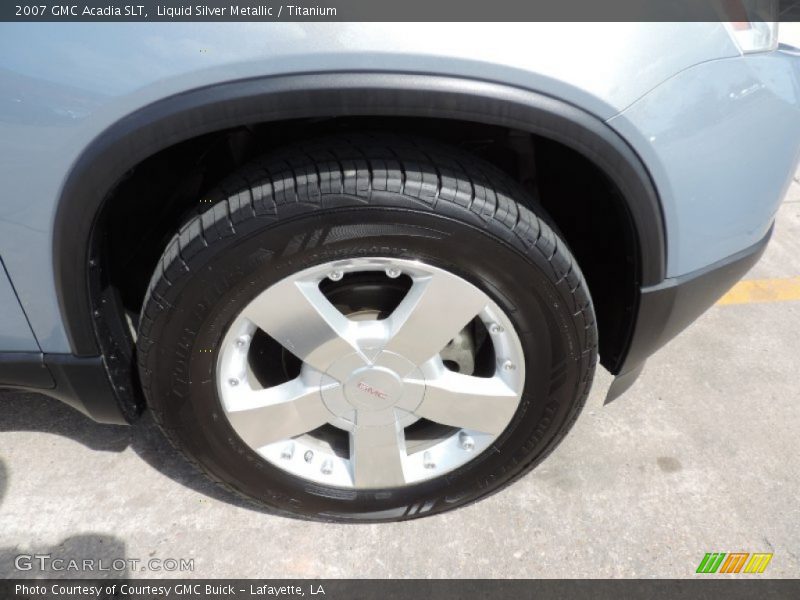 Liquid Silver Metallic / Titanium 2007 GMC Acadia SLT