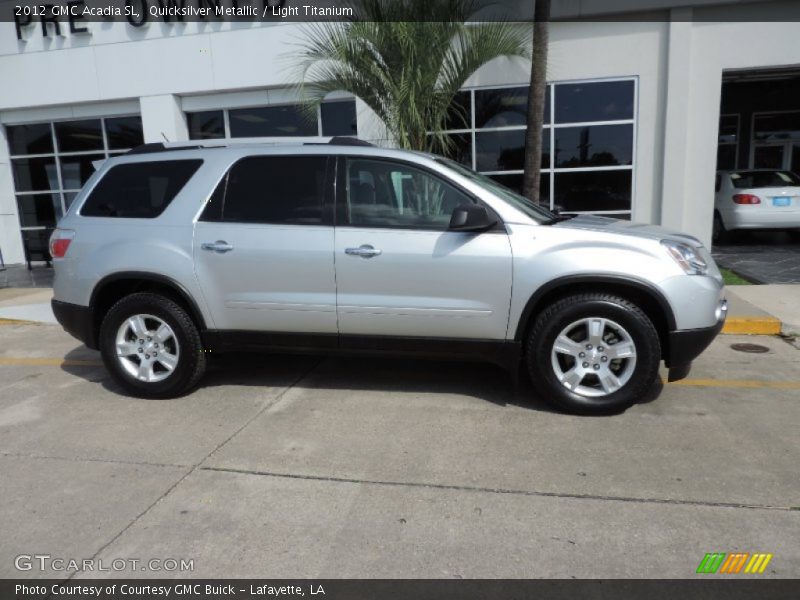 Quicksilver Metallic / Light Titanium 2012 GMC Acadia SL