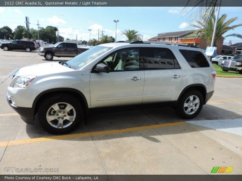 Quicksilver Metallic / Light Titanium 2012 GMC Acadia SL