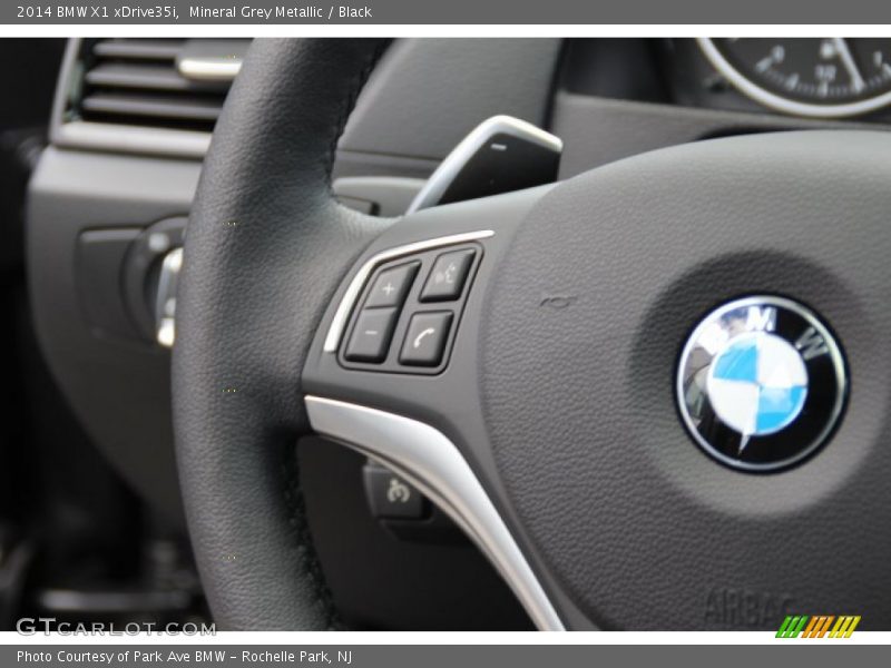 Mineral Grey Metallic / Black 2014 BMW X1 xDrive35i