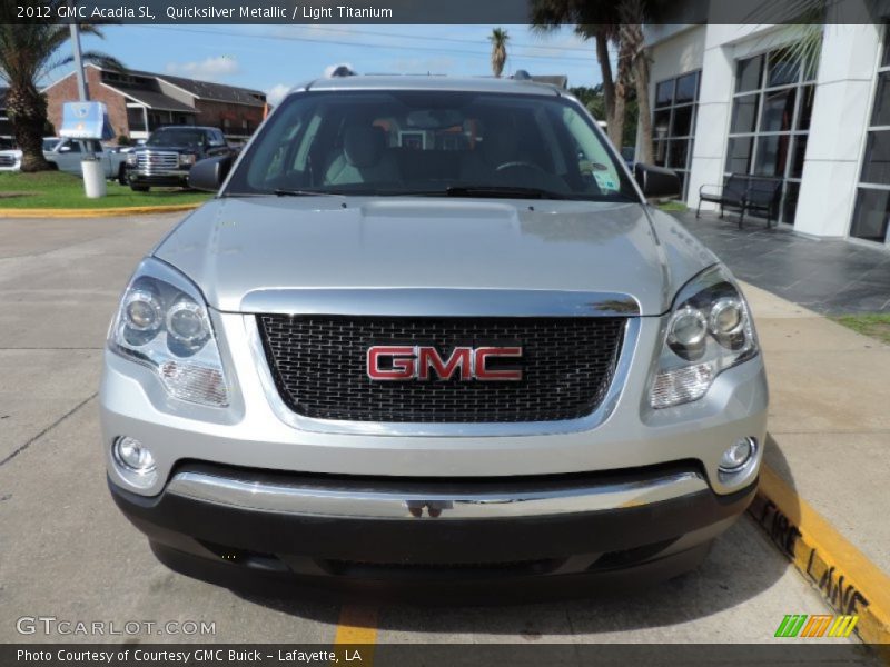 Quicksilver Metallic / Light Titanium 2012 GMC Acadia SL