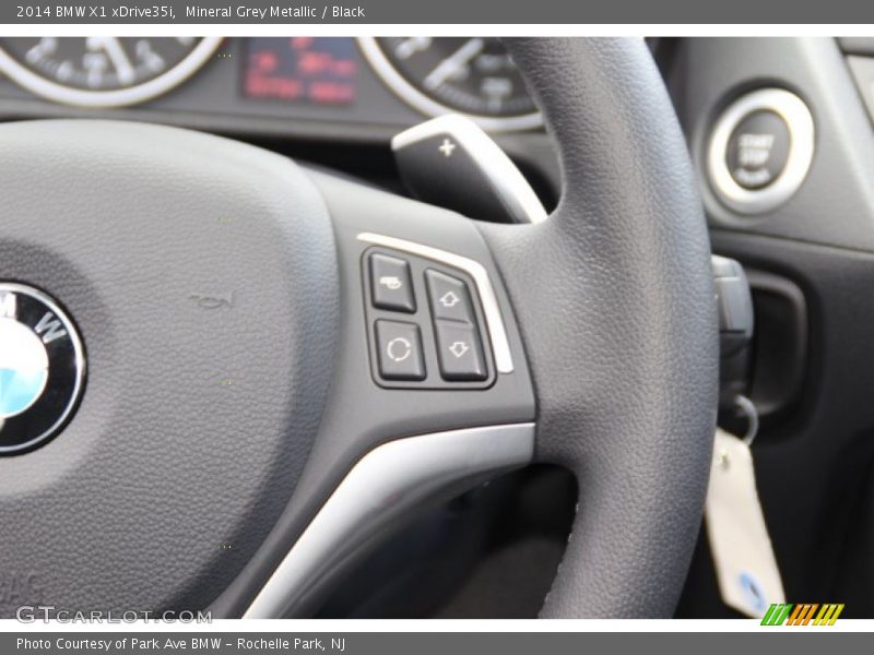 Mineral Grey Metallic / Black 2014 BMW X1 xDrive35i