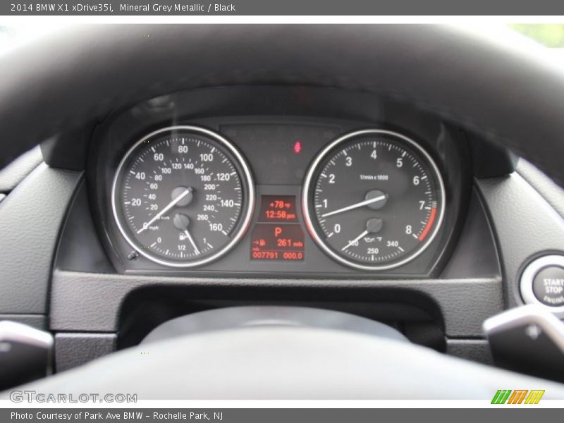  2014 X1 xDrive35i xDrive35i Gauges