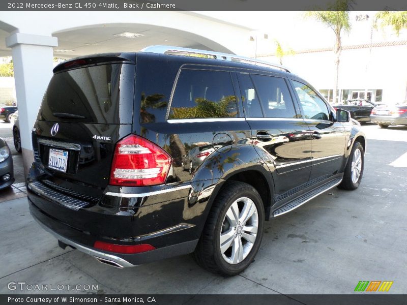 Black / Cashmere 2012 Mercedes-Benz GL 450 4Matic
