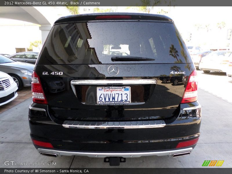 Black / Cashmere 2012 Mercedes-Benz GL 450 4Matic
