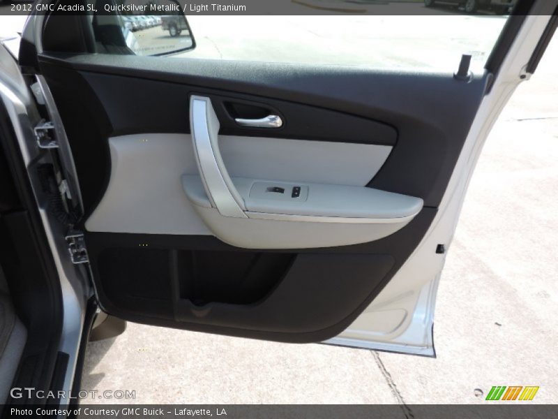 Quicksilver Metallic / Light Titanium 2012 GMC Acadia SL