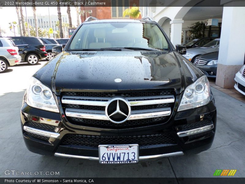 Black / Cashmere 2012 Mercedes-Benz GL 450 4Matic