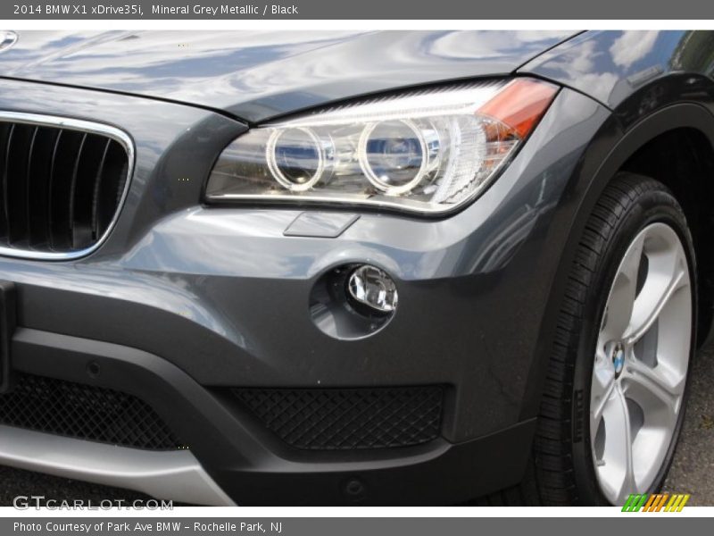 Mineral Grey Metallic / Black 2014 BMW X1 xDrive35i