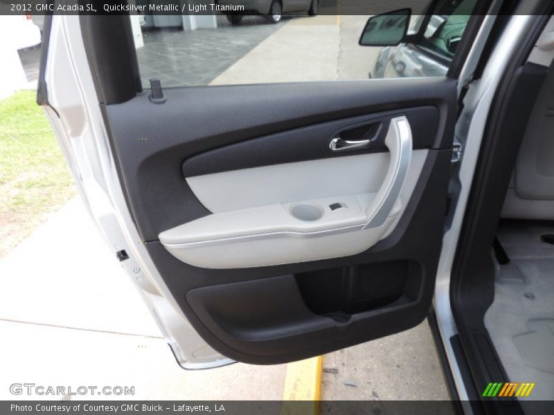 Quicksilver Metallic / Light Titanium 2012 GMC Acadia SL