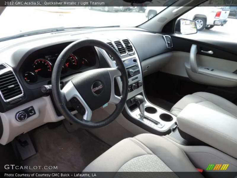 Quicksilver Metallic / Light Titanium 2012 GMC Acadia SL