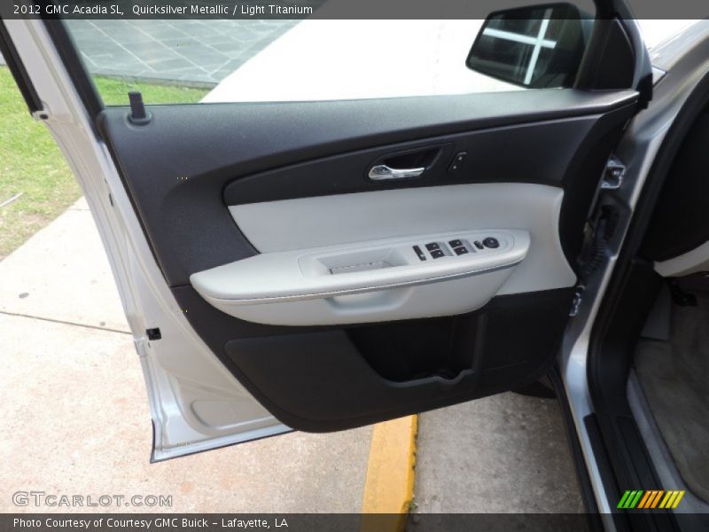Quicksilver Metallic / Light Titanium 2012 GMC Acadia SL