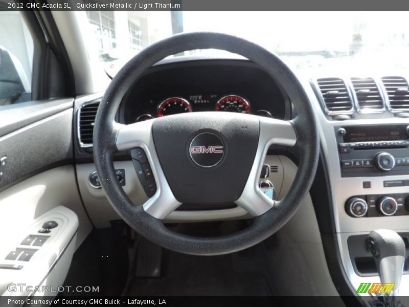 Quicksilver Metallic / Light Titanium 2012 GMC Acadia SL