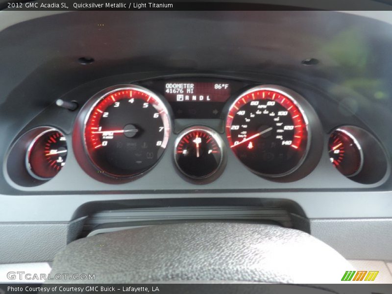 Quicksilver Metallic / Light Titanium 2012 GMC Acadia SL