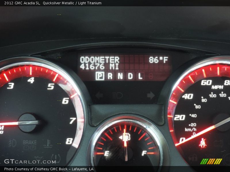 Quicksilver Metallic / Light Titanium 2012 GMC Acadia SL