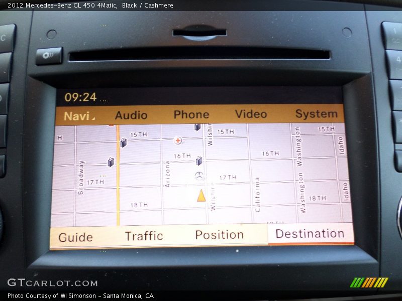 Black / Cashmere 2012 Mercedes-Benz GL 450 4Matic