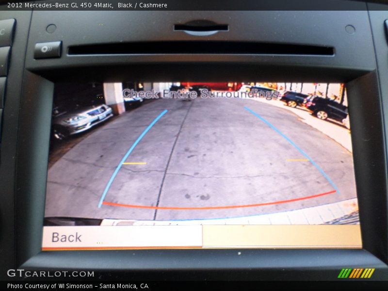 Black / Cashmere 2012 Mercedes-Benz GL 450 4Matic