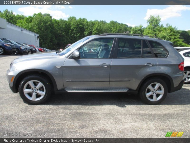 Space Grey Metallic / Grey 2008 BMW X5 3.0si