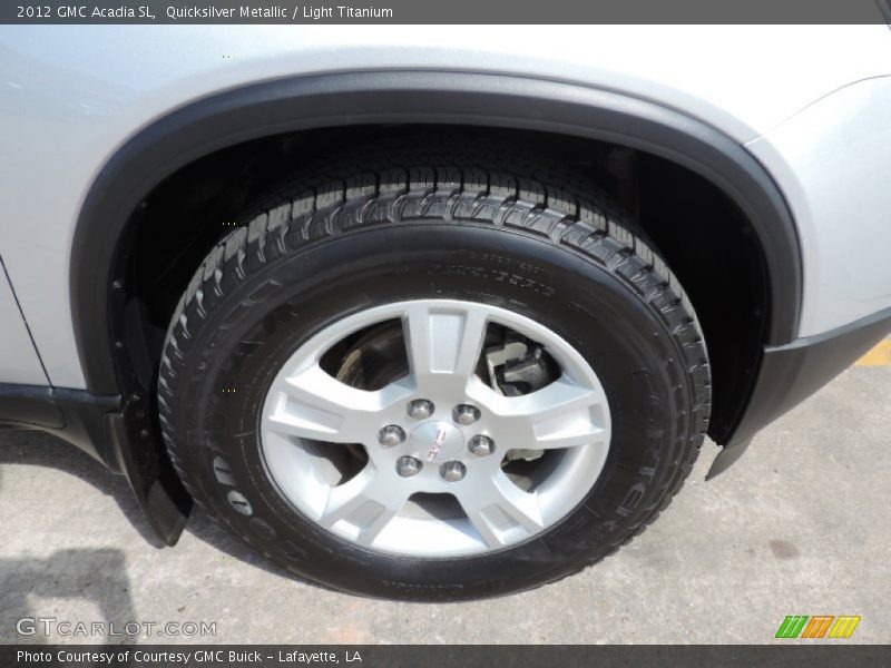 Quicksilver Metallic / Light Titanium 2012 GMC Acadia SL