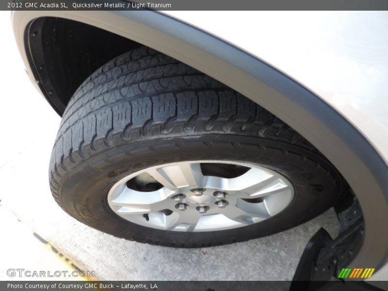 Quicksilver Metallic / Light Titanium 2012 GMC Acadia SL
