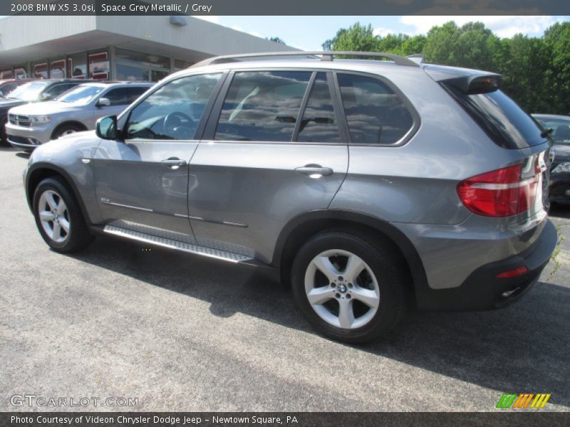 Space Grey Metallic / Grey 2008 BMW X5 3.0si