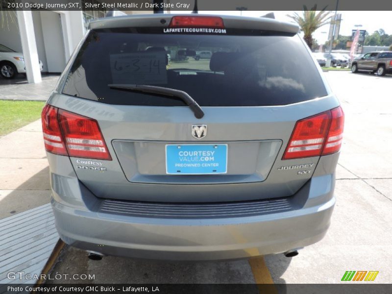 Silver Steel Metallic / Dark Slate Gray 2010 Dodge Journey SXT