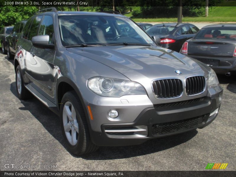 Space Grey Metallic / Grey 2008 BMW X5 3.0si
