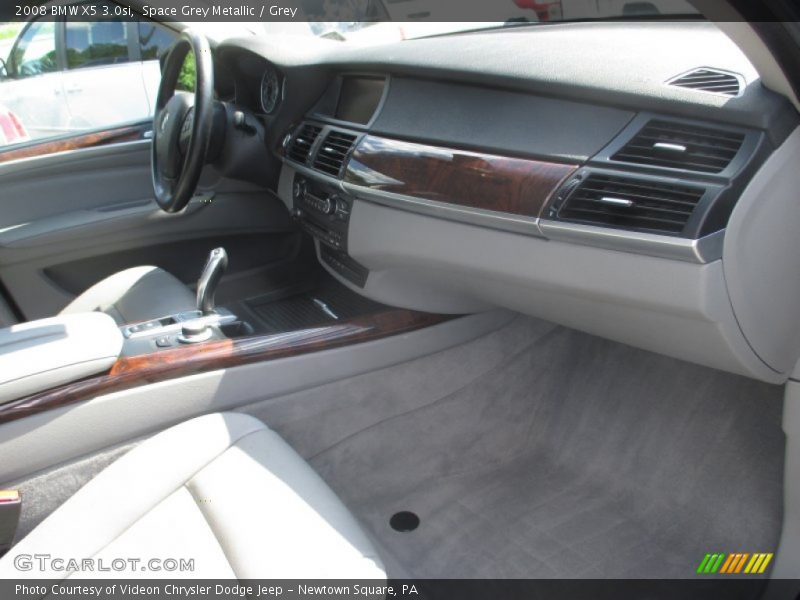 Space Grey Metallic / Grey 2008 BMW X5 3.0si