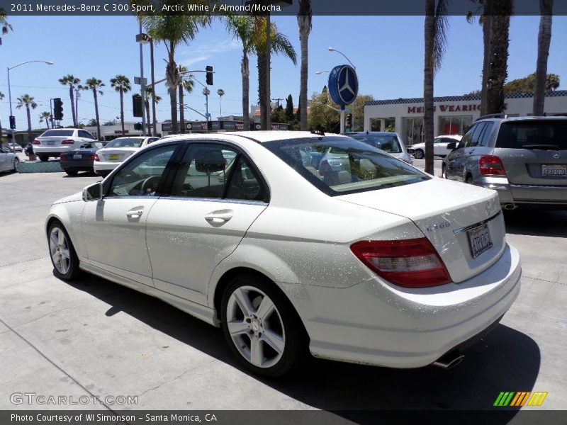 Arctic White / Almond/Mocha 2011 Mercedes-Benz C 300 Sport