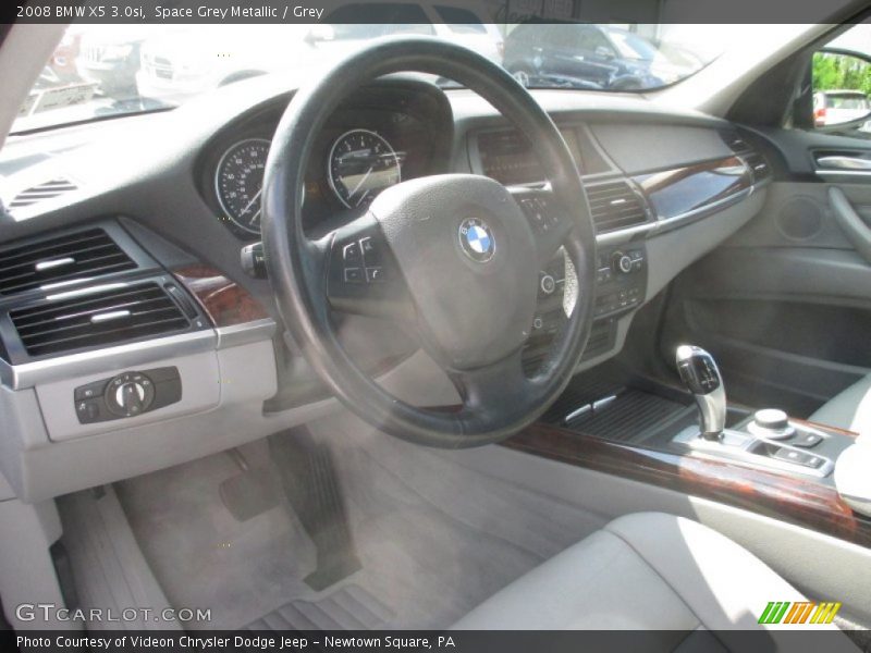 Space Grey Metallic / Grey 2008 BMW X5 3.0si