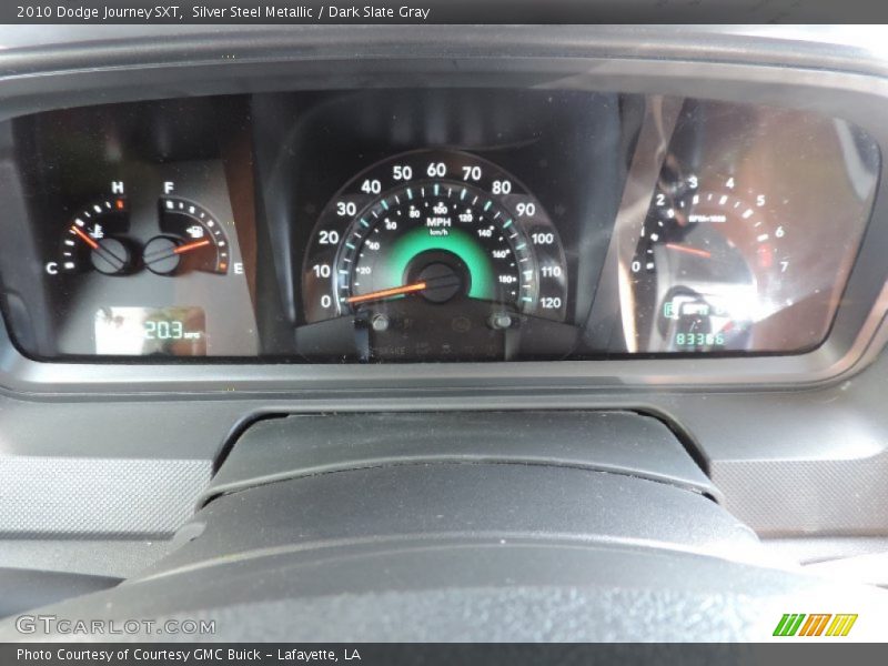 Silver Steel Metallic / Dark Slate Gray 2010 Dodge Journey SXT