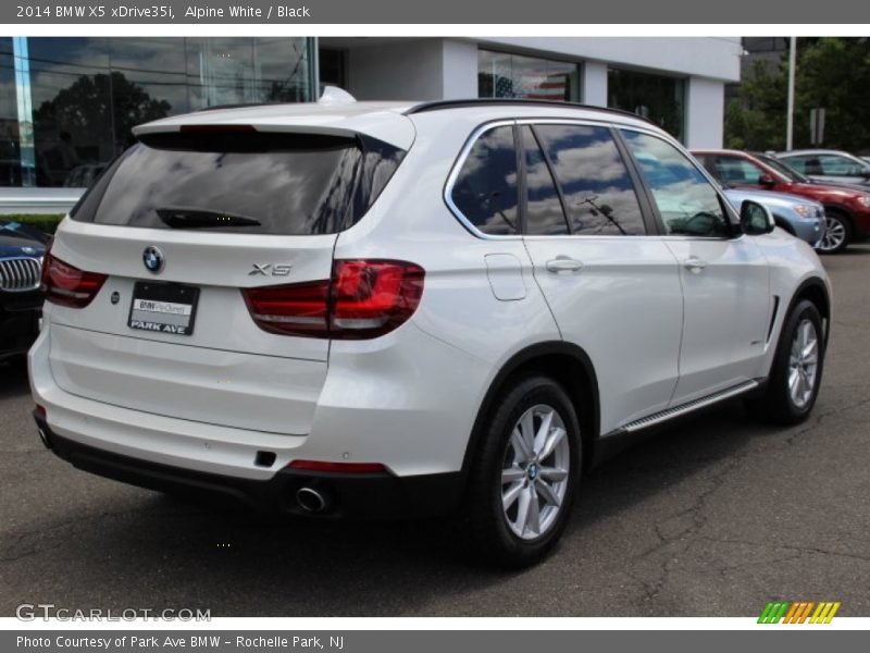 Alpine White / Black 2014 BMW X5 xDrive35i