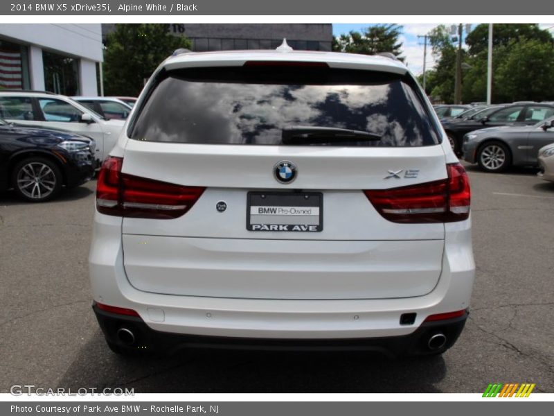Alpine White / Black 2014 BMW X5 xDrive35i