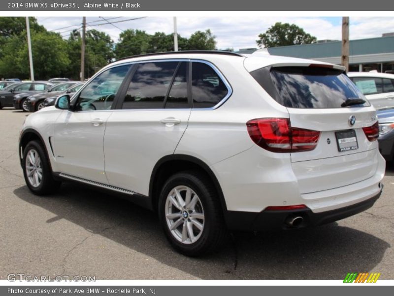 Alpine White / Black 2014 BMW X5 xDrive35i