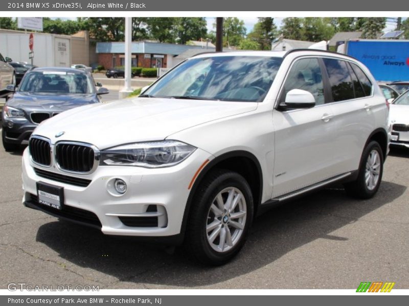 Alpine White / Black 2014 BMW X5 xDrive35i
