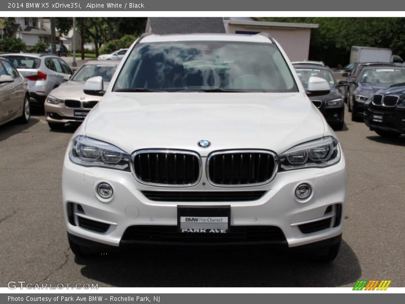 Alpine White / Black 2014 BMW X5 xDrive35i