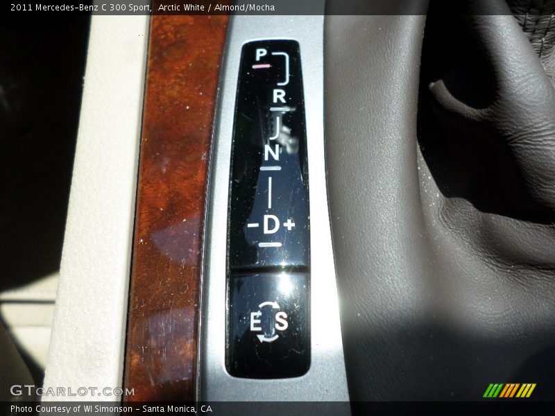 Arctic White / Almond/Mocha 2011 Mercedes-Benz C 300 Sport