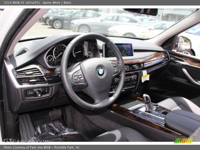 Alpine White / Black 2014 BMW X5 xDrive35i